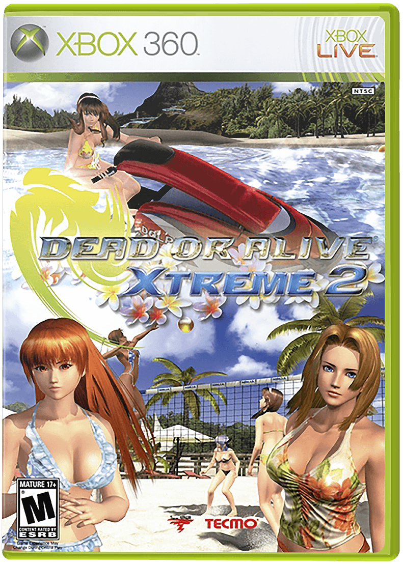 Dead or Alive Xtreme 2 box art for Xbox 360
